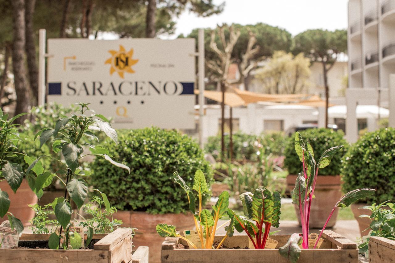Hotel Saraceno Resort With Private Beach Milano Marittima Buitenkant foto
