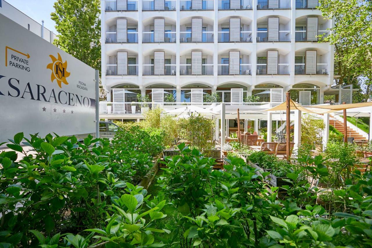 Hotel Saraceno Resort With Private Beach Milano Marittima Buitenkant foto