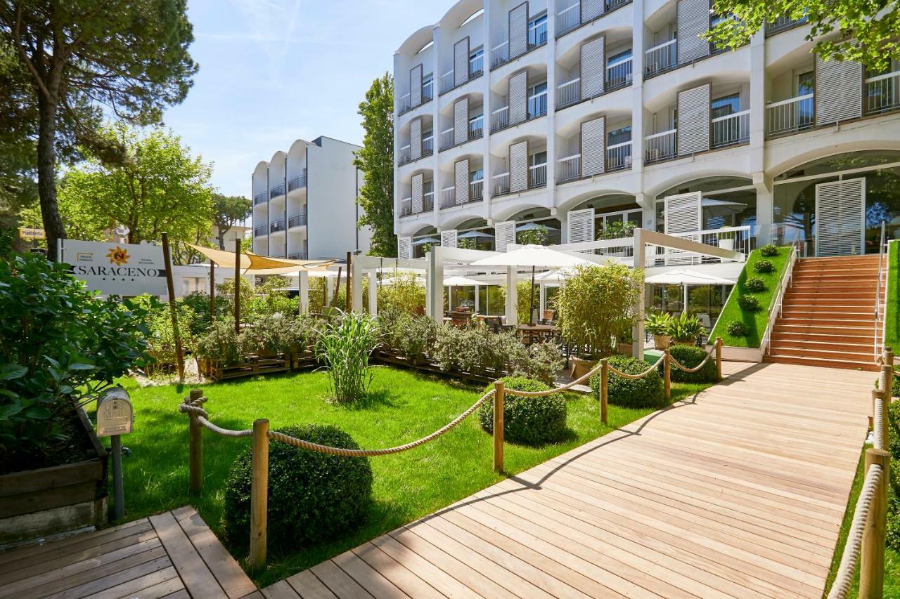 Hotel Saraceno Resort With Private Beach Milano Marittima Buitenkant foto